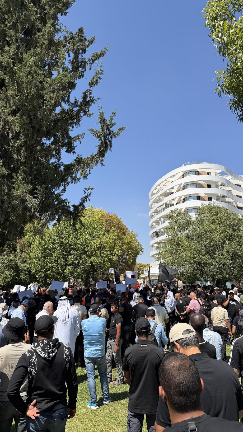 انطلاق مظاهرة في بئر السبع احتجاجًا على الهدم