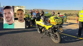 مصرع زياد عاصلة و وأحمد فقرا من البعينة نجيدات بحادث دراجة نارية قرب مفترق طرق غولاني
