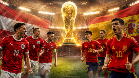 انطلاق مواجهة إسبانيا والنمسا في مونديال 2026