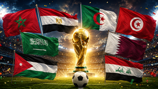 حضور عربي تاريخي في المونديال يتقلّص إلى المغرب ومصر في الأدوار الإقصائية