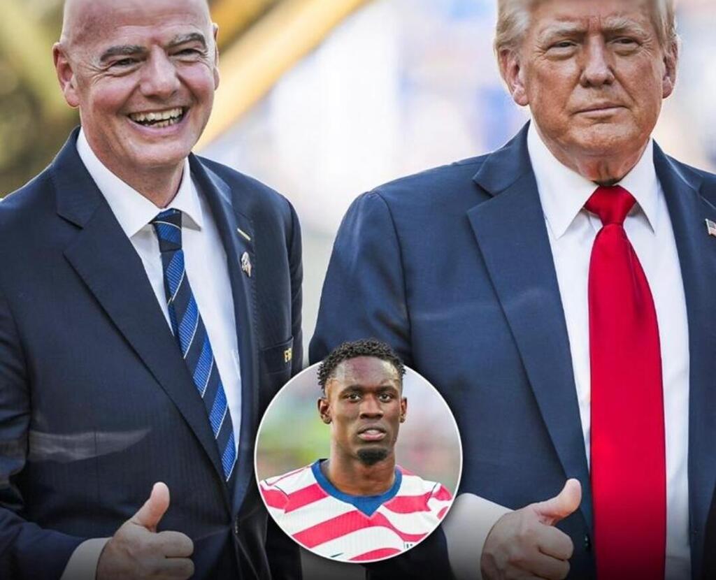 يويفا يهاجم فيفا بعد تدخل ترامب لإلغاء بطاقة حمراء (.) يويفا يهاجم فيفا بعد تدخل ترامب لإلغاء بطاقة حمراء