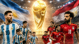 مواجهة مصر والأرجنتين