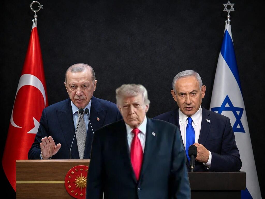نتنياهو، ترامب، أردوغان (وفق البند 27 أ) نتنياهو ترامب أردوغان
