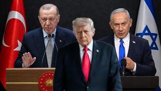 نتنياهو  ترامب أردوغان