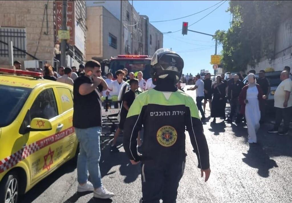 من موقع الحدث (תיעוד: דוברות צוות הצלה) من موقع الحدث