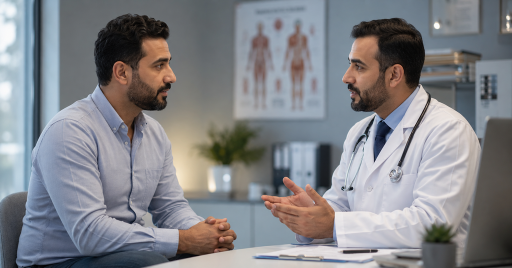الصحة الجنسية عند الرجال في المجتمع العربي (ai) الصحة الجنسية عند الرجال في المجتمع العربي