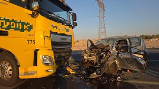 حادث مروع النقب