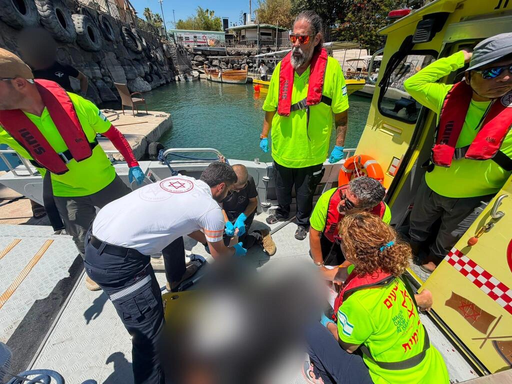 حادث في بحيرة طبريا (نجمة داوود الحمراء) حادث في بحيرة طبريا
