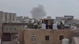 غارات على مطار صنعاء