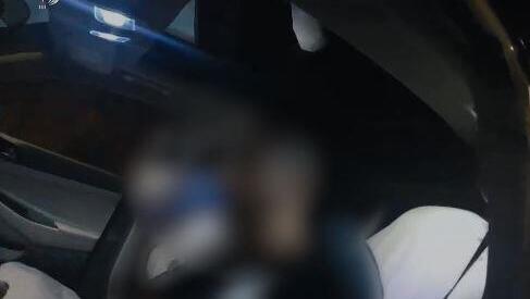 ضبط فتى يقود على شارع 77