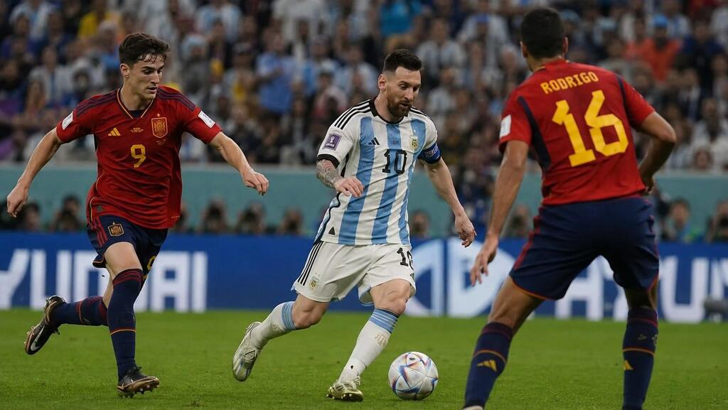 نهائي كأس العالم بين الأرجنتين وإسبانيا
