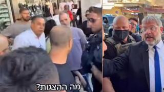 محامٍ من إكسال يواجه بن غفير في البلدة القديمة بالقدس