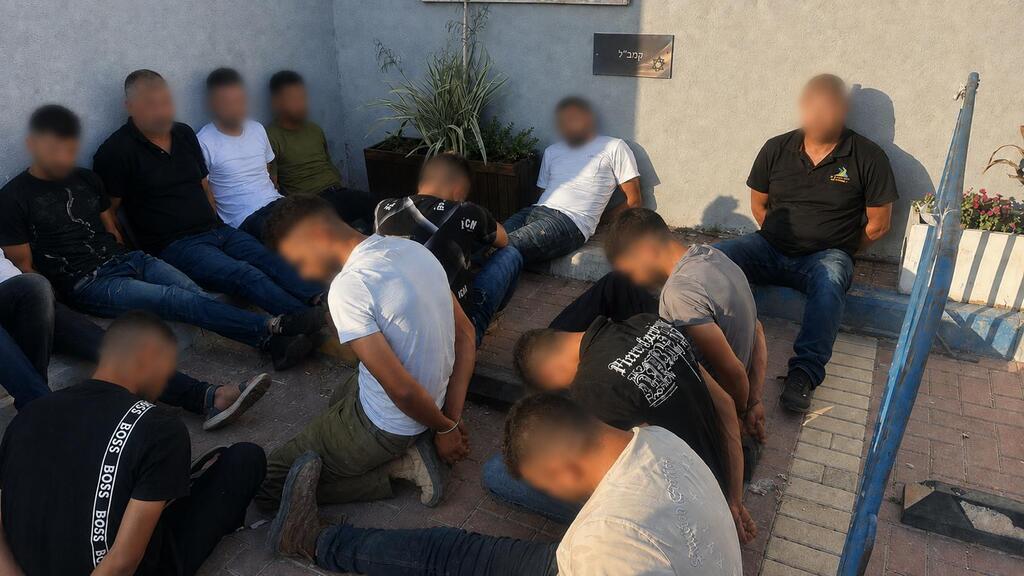 اعتقالات في رهط (الشرطة) اعتقالات في رهط