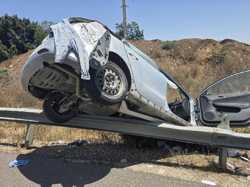 حادث طرق (نجمة داوود الحمراء) حادث طرق
