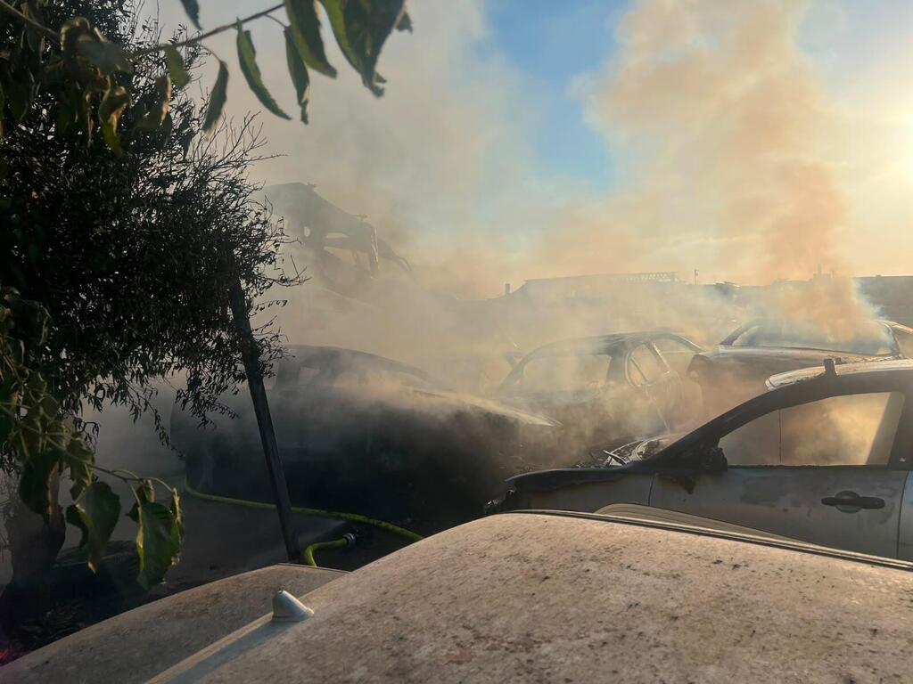 حريق في جديدة المكر (الإطفاء والإنقاذ) حريق في جديدة المكر