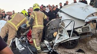 حادث طرق مروع في النقب