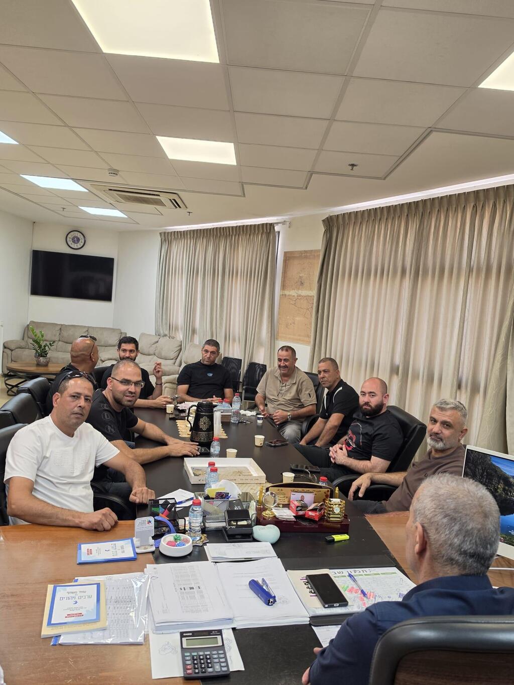 اجتماع البلدية وهبوعيل عرابة (وفق البند 27 أ) اجتماع البلدية وهبوعيل عرابة