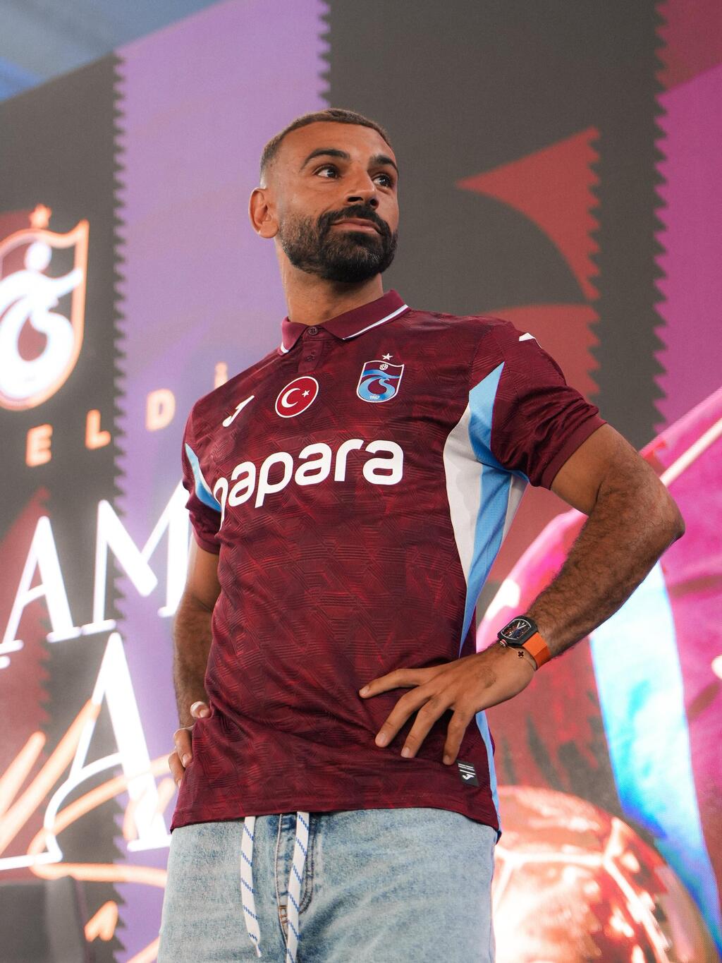 محمد صلاح ( Trabzonspor الصفحة الرسمية) محمد صلاح