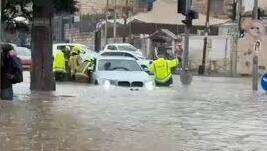 سيول بمنطقة القدس في شهر آب