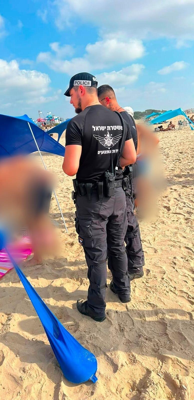  حملة شرطية مكثفة على شواطئ حيفا