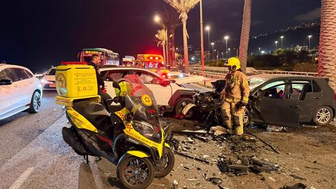 حادث طرق مروّع على شارع 2 قرب حيفا