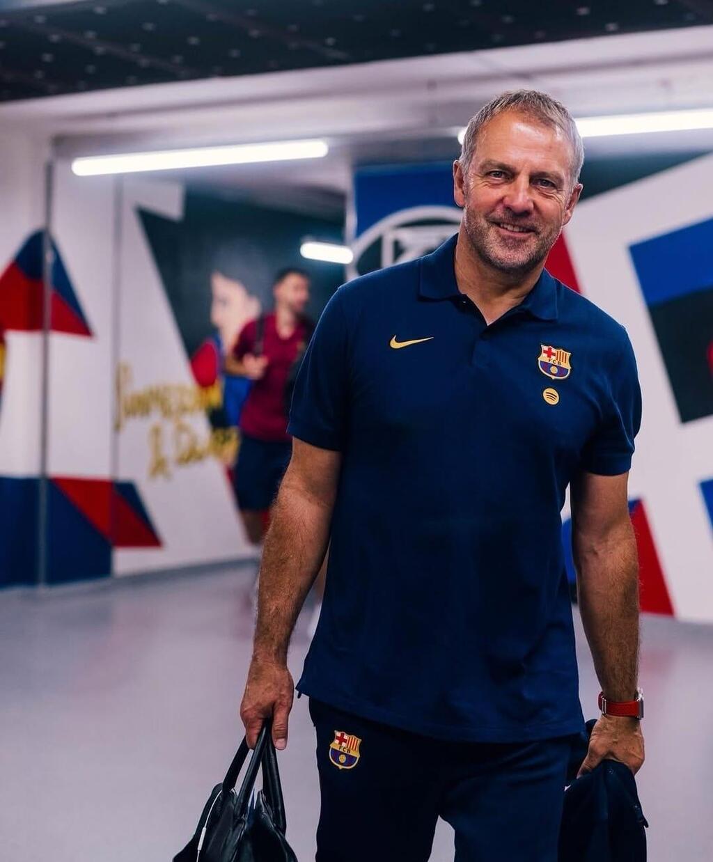  هانز فليك، المدير الفني لفريق برشلونة