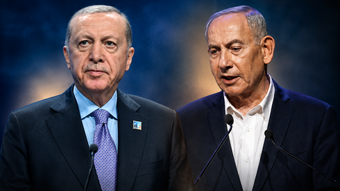 رئيس الوزراء الإسرائيلي بنيامين نتنياهو والرئيس التركي أردوغان