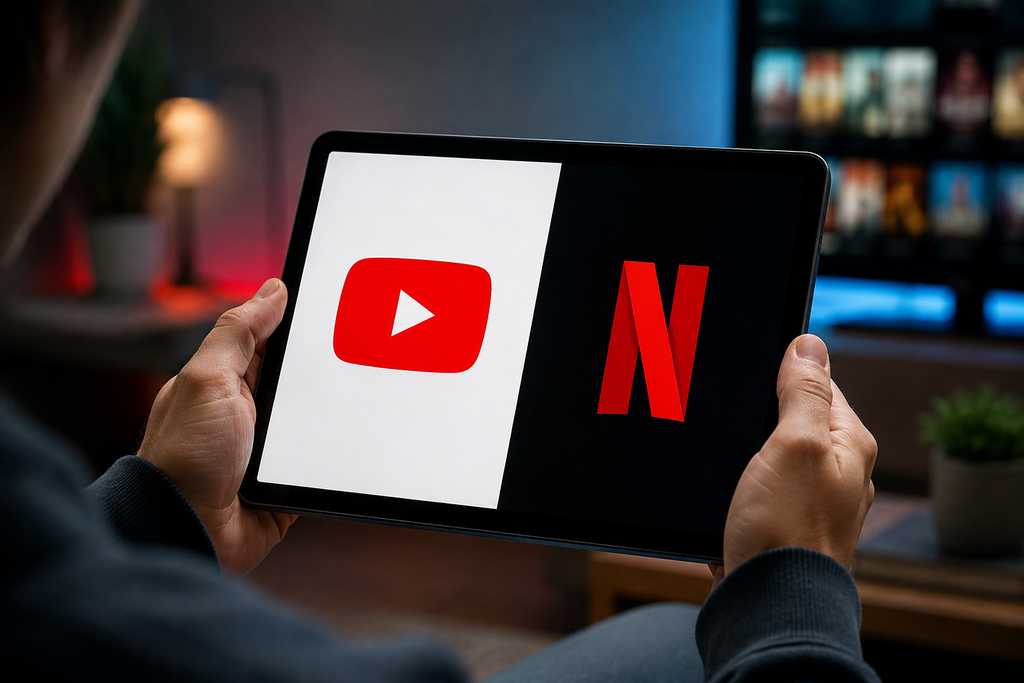 يوتيوب يدخل مواجهة مفتوحة مع نتفليكس (AI) يوتيوب يدخل مواجهة مفتوحة مع نتفليكس