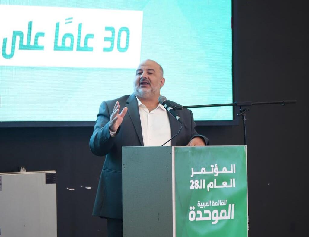 رئيس القائمة العربية الموحدة، النائب منصور عباس