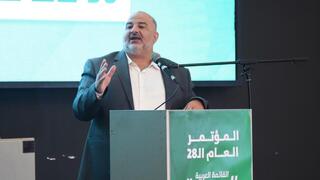 رئيس القائمة العربية الموحدة، النائب منصور عباس