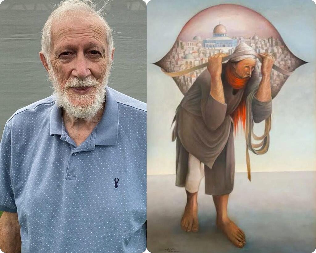 الفنان الفلسطيني سليمان منصور ولوحة "جمل المحامل"