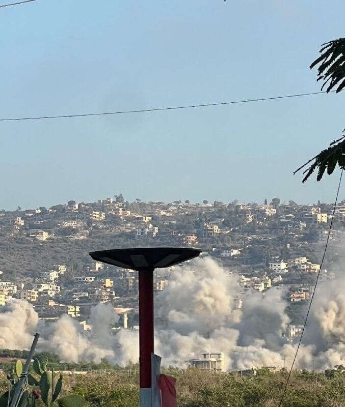 غارة إسرائيلية في جنوب لبنان (وفق البند 27 أ) غارة إسرائيلية في جنوب لبنان