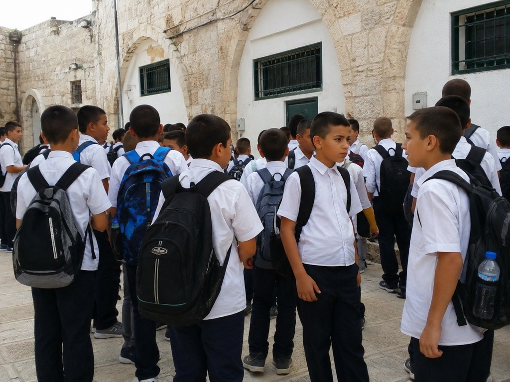 المنهاج الإسرائيلي يتوسع في المدارس الرسمية بالقدس (AI) المنهاج الإسرائيلي يتوسع في المدارس الرسمية بالقدس