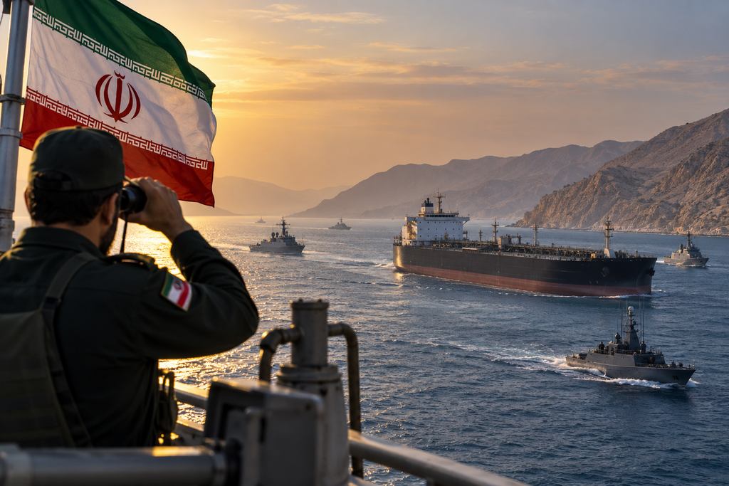 إيران تتحدى الحصار الأميركي بإعلان منطقة محظورة جديدة في الخليج (AI) إيران تتحدى الحصار الأميركي بإعلان منطقة محظورة جديدة في الخليج
