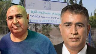 المحامي يوسف العطاونة والسيّد سلامة قبوعة