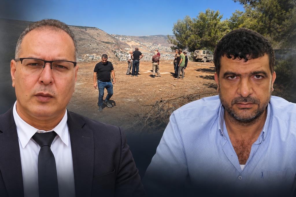 توتر في مجد الكروم على خلفية البؤرة الاستيطانية: سليم صليبي وحسين مناع (وفق البند 27 أ) توتر في مجد الكروم على خلفية البؤرة الاستيطانية: سليم صليبي وحسين مناع