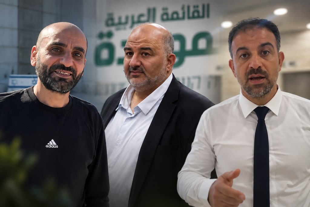  المحامي فادي حمدان، النائب منصور عباس، أشرف أبو علي