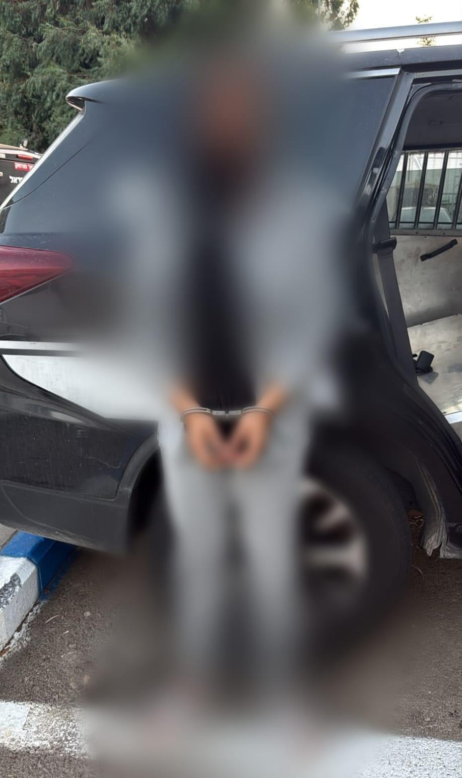 اعتقال مشتبهة من حيفا (الشرطة) اعتقال مشتبهة من حيفا