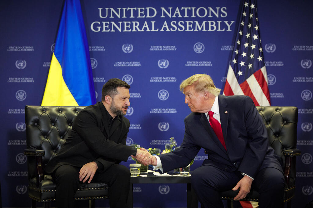 زيلينسكي وترامب في نيويورك