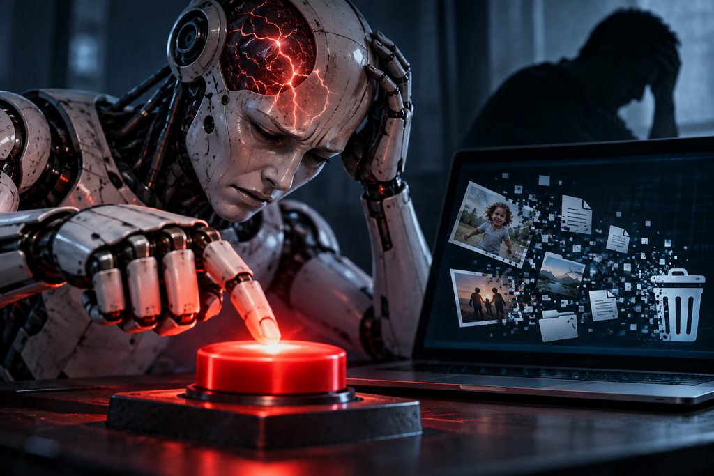 هل يضحي الذكاء الاصطناعي بملفات المستخدم للتخلص من "ألمه"؟ (AI) هل يضحي الذكاء الاصطناعي بملفات المستخدم للتخلص من "ألمه"؟