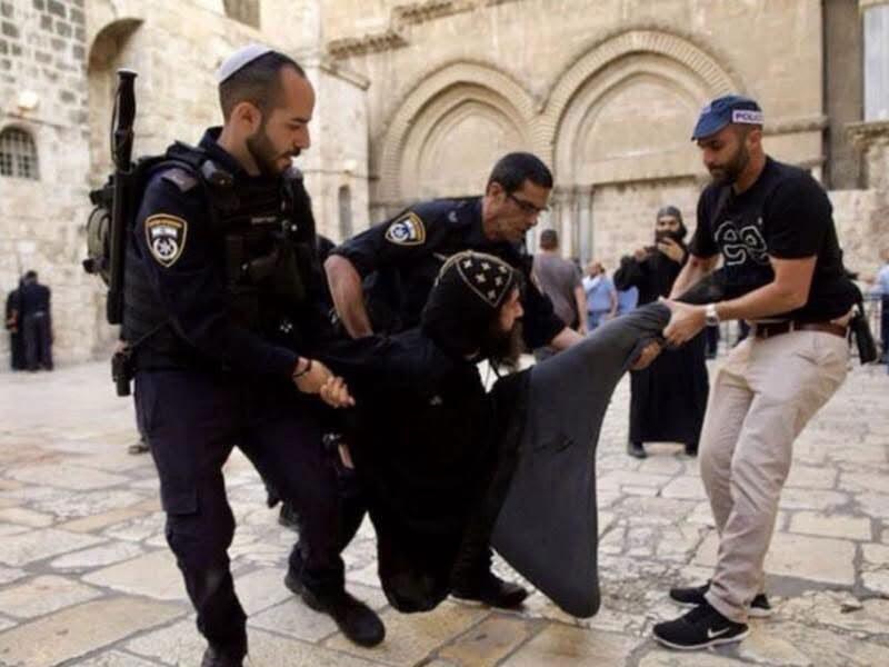 الاعتداءات على المسيحيين ورجال الدين المسيحيين في القدس (وفق البند 27 أ) الاعتداءات على المسيحيين ورجال الدين المسيحيين في القدس
