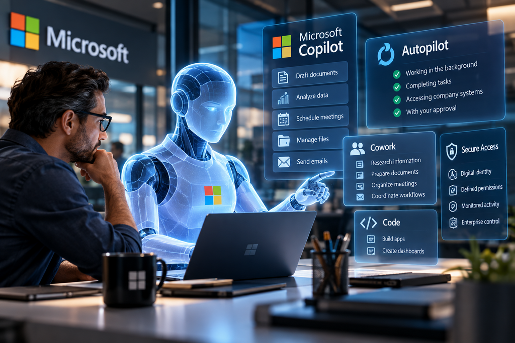 مايكروسوفت تدفع الذكاء الاصطناعي خطوة جديدة داخل بيئة العمل (AI) مايكروسوفت تدفع الذكاء الاصطناعي خطوة جديدة داخل بيئة العمل