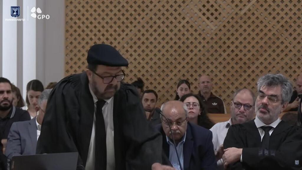 د. حسن جبارين في المحكمة العليا (لقطة من شاشة) د. حسن جبارين في المحكمة العليا