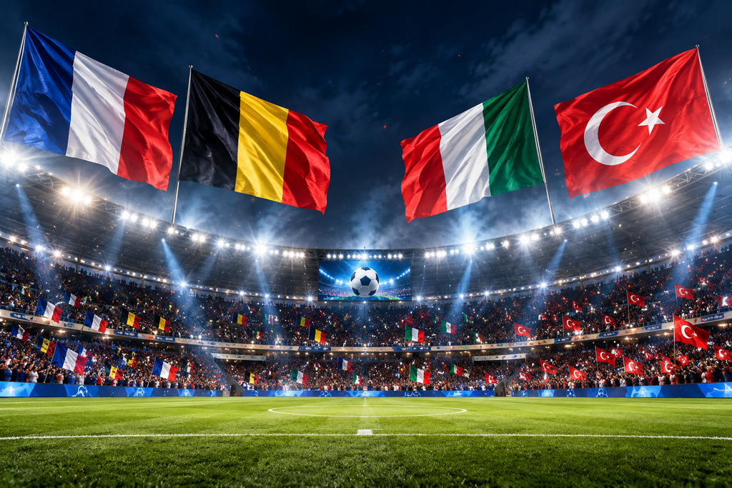 صدامات نارية في دوري الأمم الأوروبية