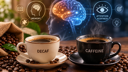 القهوة العادية أم منزوعة الكافيين؟