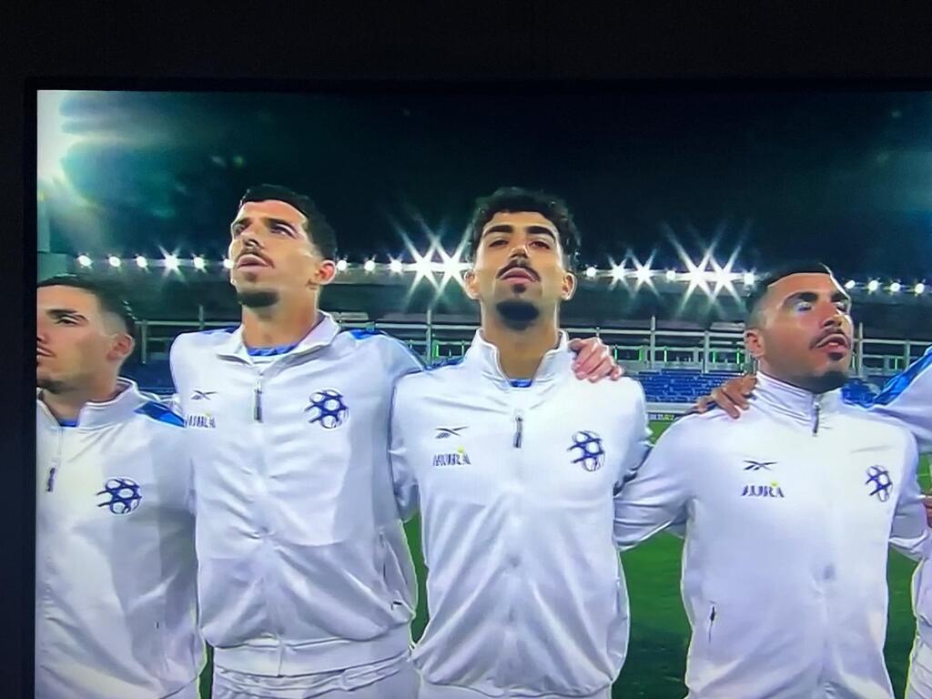 لاعبو منتخب اسرائيل (صورة شاشة ) لاعبو منتخب اسرائيل
