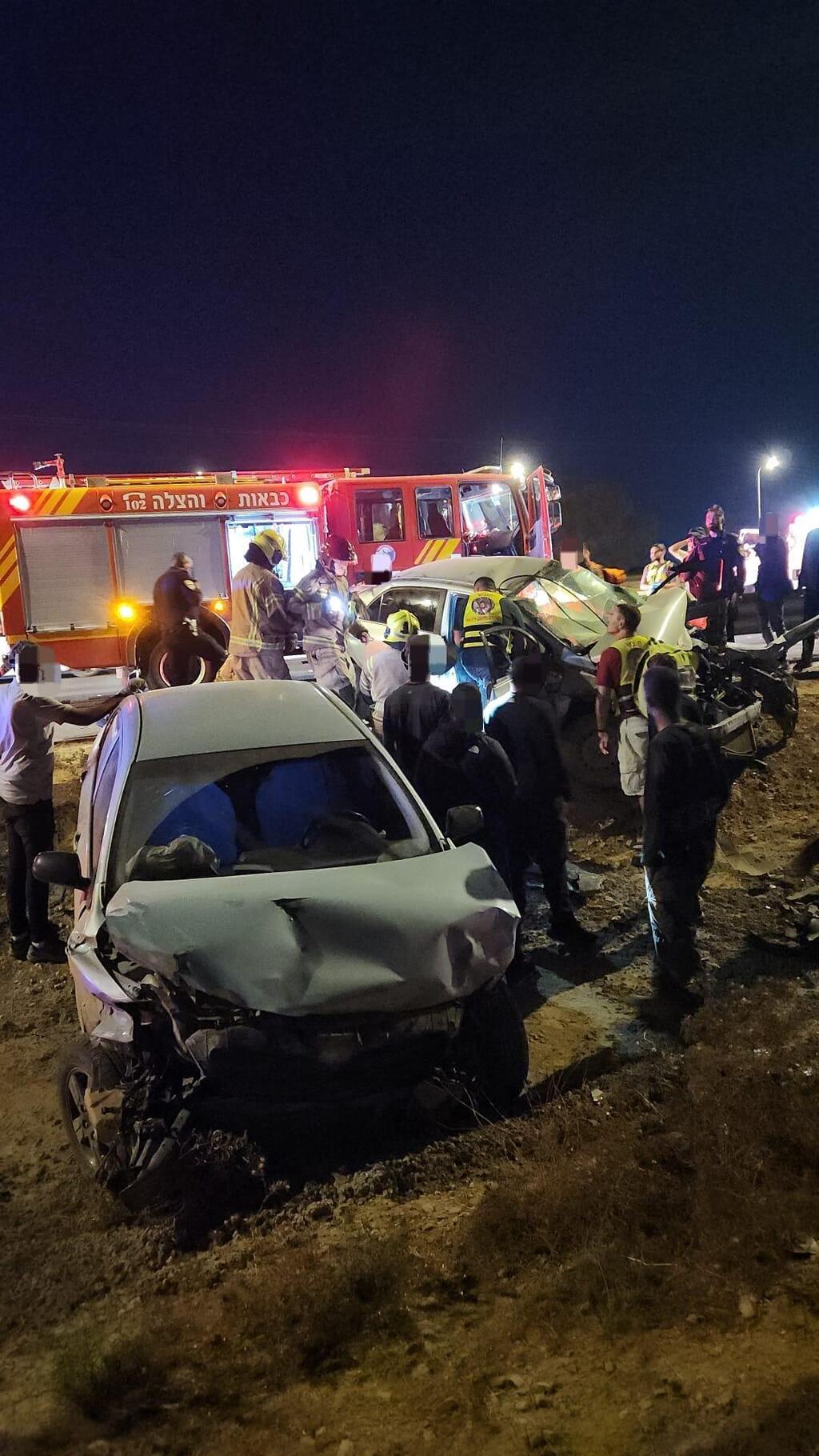 مقتل شاب وإصابة آخر بجراح متوسطة في حادث طرق قرب تل السبع في النقب