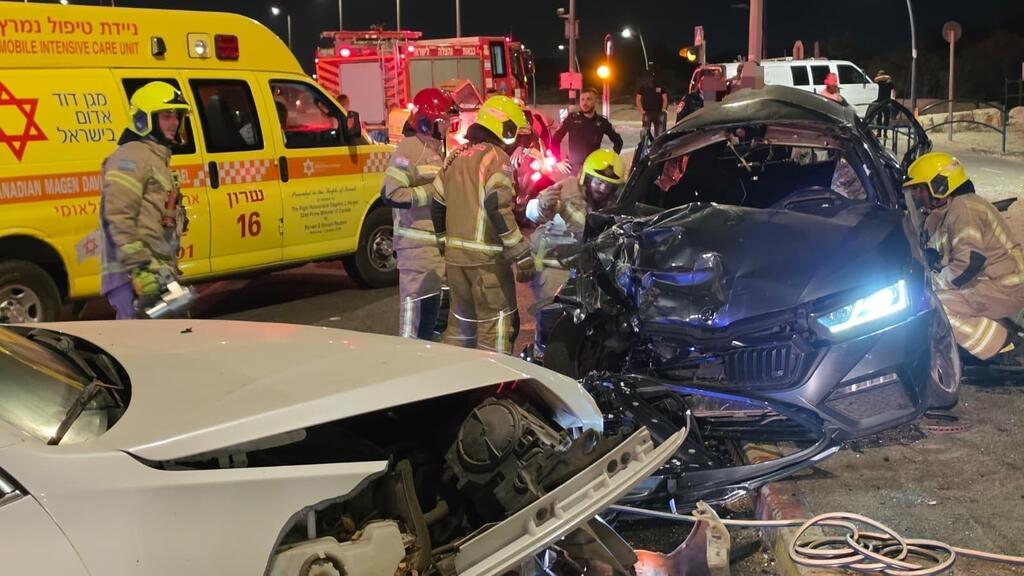 انفجار مركبة على شارع 4 عند مدخل أور عكيفا (نجمة داوود الحمراء) انفجار مركبة على شارع 4 عند مدخل أور عكيفا