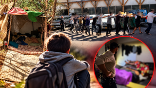 اعتقال متسولين في منطقة الناصرة