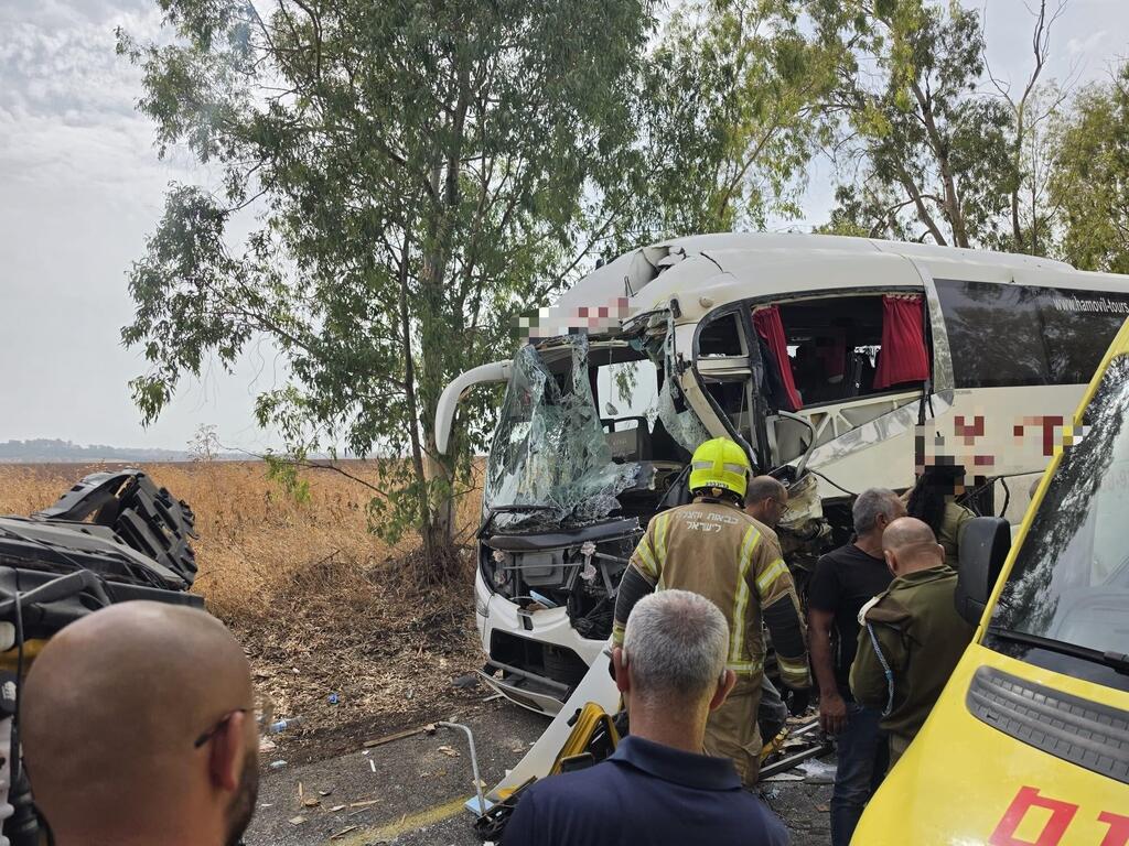 حادث طرق على شارع 91 قرب محنايم شمالي البلاد